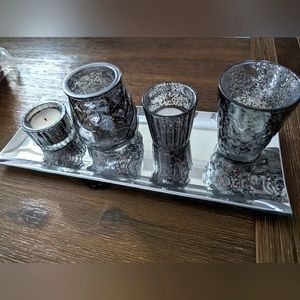 Urban Barn decorative candle holders